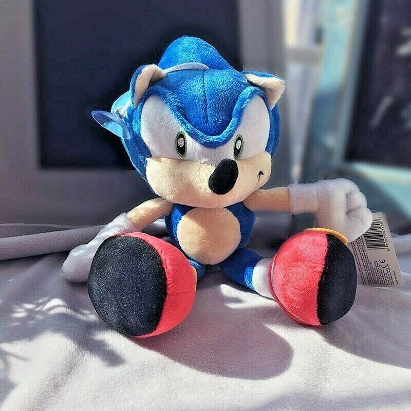 silver the hedgehog stuffed animal